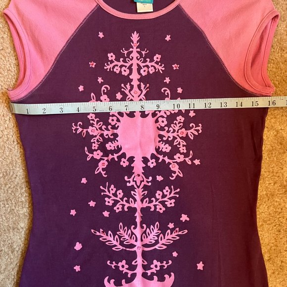 To The Max Womens Cap Sleeve Rhinestone T-Shirt - Picture 5 of 6